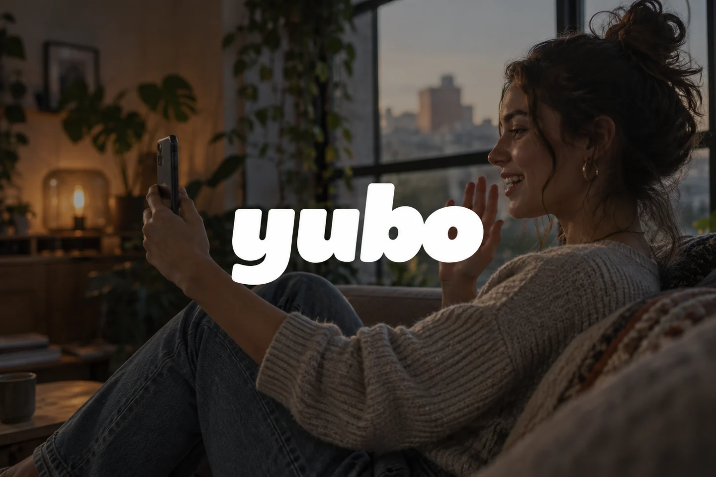 Yubo customer story: video chat with the Yubo logo